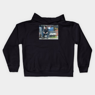 Sad Keanu Reeves Kids Hoodie